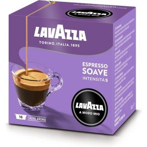 Capsules Caf&eacute; Espresso - Lavazza - A Modo Mio - D&eacute;licati Soave - Lot de 2