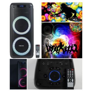 Enceinte Portable - PRO PARTY - Karaoke - Bluetooth - 100W - LED RGB