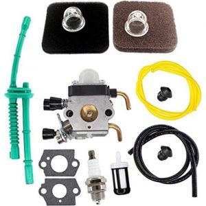 Carburateur et Filtre à air pour Stihl FS38 FS45 FS46 FS55 FS74 FS75 FS80 KM85 FS85 HL45 HL75 HS70 HS74 HS75 HS80 HS85 Taille-haie