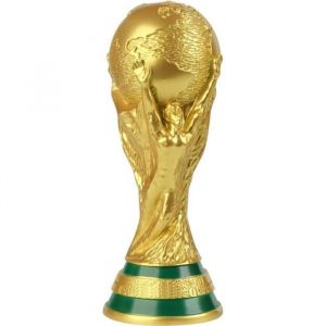 Trophée dor de Football Trophée de Coupe du Monde Réplique de Coupe du Monde en Résine de 27 cm