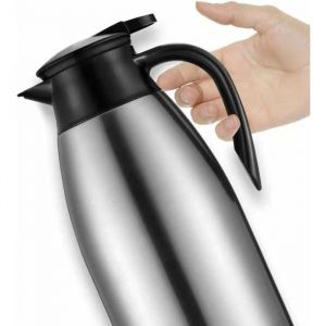 Pichet isotherme Carafe &agrave; caf&eacute; inox Double paroi Carafes &agrave; caf&eacute; et th&eacute; isol&eacute;es cafeti&egrave;re Thermos 2L