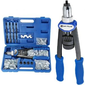 Jeu de pinces &agrave; rivets - M5 M6 M8 M10 M12 Pince &agrave; rivets - Ecrou &agrave; river manuel filet&eacute; poign&eacute;e 150 &eacute;crous &agrave; river