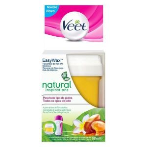 Recharge de Cire Natural Inspirations pour Roll-On Veet Easy Wax