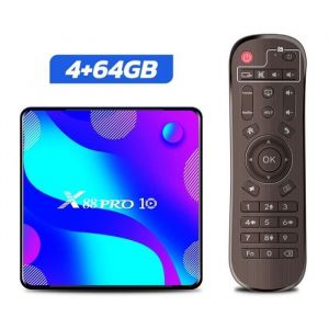X88 PRO 10 Android 10 Smart TV BOX RK3318 Quad Core android tv smart tv box android lecteur multim&eacute;dia d&eacute;codeur PK x96 mini R007