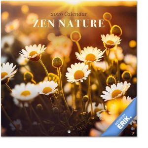 Calendrier Mural 2026 Nature Zen  Calendrier Mensuel 2026-30x60cm - De Janvier &agrave; D&eacute;cembre