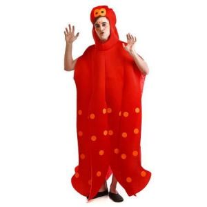 Déguisement Pieuvre de Roche adulte - EL REY DEL CARNAVAL SL - Multicolore - Rouge - Carnaval