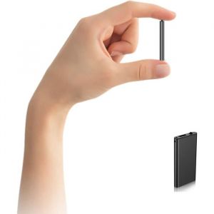 Seulement 05 Cm D&Eacute;paisseur Mini Enregistreur &Agrave; Activation Vocale Enregistreur Audio Num&eacute;rique Petit Appareil D&Eacute;coute Micro