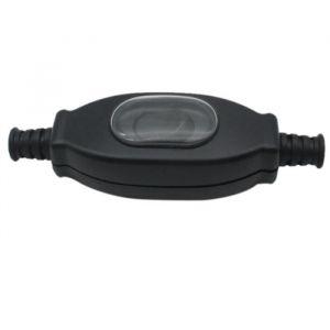 3A 250 V 8Mm éTanche en Ligne Interrupteur Cordon Interrupteur IP65 Fil Rond Contact Argent Double Coupe Interrupteur