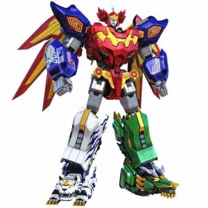 Jouets pour enfants - New Children Toys - Dinozords Megazord - 5 en 1 - 25cm - Mixte