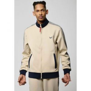 KAPORAL - Sweat zipp&eacute; beige Homme LED