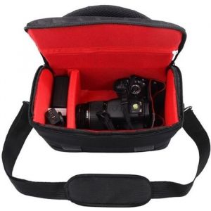 Etui appareil photoSac &agrave; bandouli&egrave;re &eacute;tanche en Nylon pour appareil photosacoche de transport pour Canon EOS 77D 70D 80D 4000D -C
