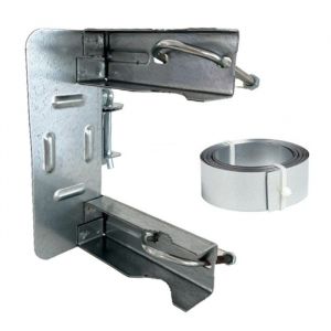 HDSAT Cerclage chemin&eacute;e simple Galvanis&eacute; 2 tendeurs + Feuillard Galvanis&eacute; 5m