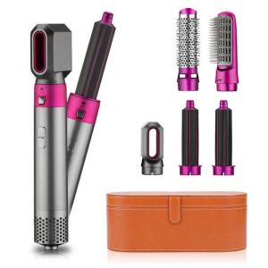 S&egrave;che-cheveux Multistyler 5 en 1 avec cinq accessoires interchangeables pour le s&eacute;chage le bouclage le lissage et le volume
