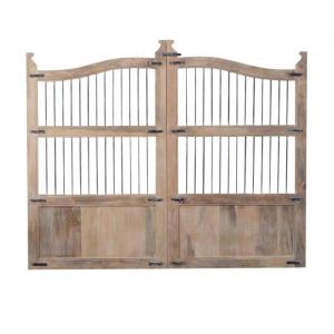 Tête de lit en bois de manguier 160cm Salomé