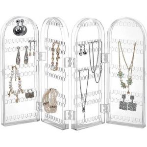 Porte bijoux vertical Pr&eacute;sentoir boucles doreilles/bijoux