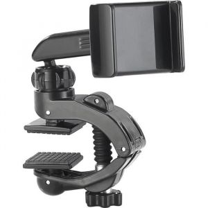 Support de smartphone - CALLSTEL - Pince - Noir - Métal ABS - 2 articulations rotatives