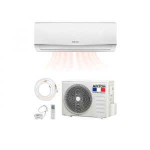 Pack pompe &agrave; chaleur r&eacute;versible AIRTON - A poser soi-m&ecirc;me - 2500W - Readyclim 6M - WIFI