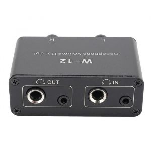 OMABETA contr&ocirc;leur de volume pour casque st&eacute;r&eacute;o Contr&ocirc;leur de volume st&eacute;r&eacute;o 35 mm 635 mm 1/4 pouce 1/8 pouce Contr&ocirc;le du volume