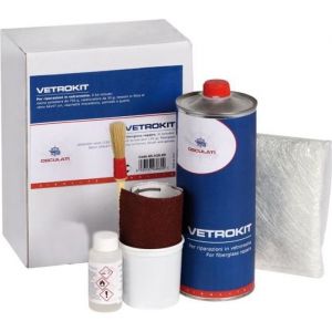Kit R&eacute;paration Fibre De Verre R&eacute;sine Bateau Entretien Petit Travaux Bateau