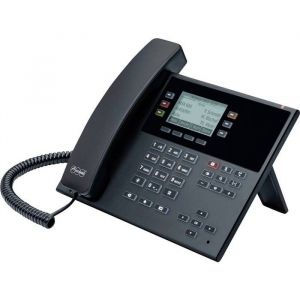 T&eacute;l&eacute;phone VoIP filaire Auerswald COMfortel D-110 &eacute;cran graphique noir