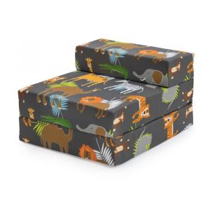 Matelas pliant pour enfants - Matelas pliable résistant à leau - Chauffeuse convertible - Lit futon pliant dinvité - Afrique