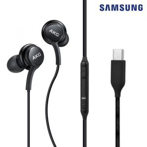 Lot de 1x &eacute;couteur Original Samsung Akg Prise Type C USB-C - Casque Audio Kit Pieton Main Libre Oreillette origine Pour Galaxy S24