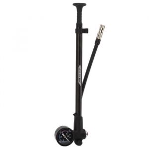 Vvikizy Pompe damortisseur de v&eacute;lo Pompe &agrave; choc haute pression 300PSI Valve fran&ccedil;aise am&eacute;ricaine Portable en alliage sport kit