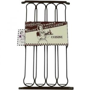 Support de dosettes &agrave; caf&eacute; Capsule Nespresso en m&eacute;tal longueur 38cm rangement