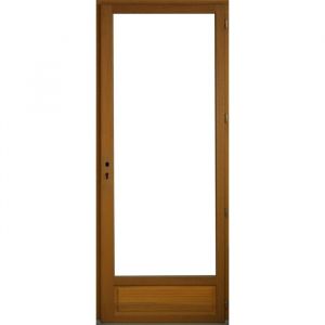 Porte Fenetre Bois 1 Vantail H205 x L80 Tirant Droite Cotes Tableau