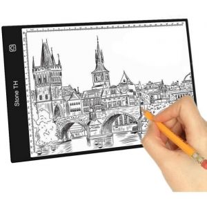 Tablette Lumineuse - A3 LED Pad Pour Dessiner - Table &agrave; Dessin Panneau d&eacute;clairage