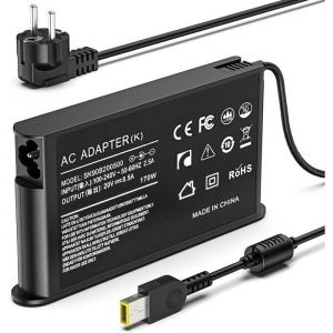 170W Chargeur dordinateur pour Lenovo Thinkpad P15 P17 P51 P52 P53 P70 P71 P73 W540 W541 Legion Y540 Y720 Y730 Y7000 Y920