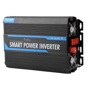 Dilwe 2000W Convertisseur de Puissance Onduleur 12V à 220V avec Ecran LCD