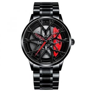 BMW-M8 - NEKTOM Jante Montre Moyeu Montres Super Voiture Jante Montres Roue Montre Étanche Hommes Montres Mo MONTRE CONNECTEE SPORT