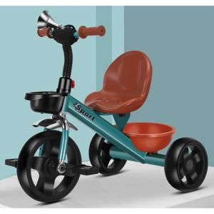 Tricycle Vélo pour Enfant 1 - 4 Ans  Vélo Déquitation Premier Tricycle Bébé évolutif Guidon Réglable pour Filles Garçons comme Ca