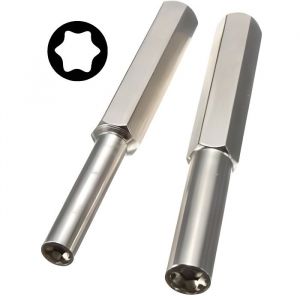 2 Embouts Gamebit tournevis 3.8  4.5 mm - Cartouches/Consoles Nintendo NES N64