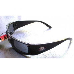 lunette de soleil jeux carte poker bleu homme biker rock