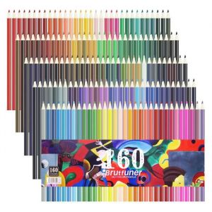 Bo&icirc;te de 160 Crayons de Couleur  Les Meilleurs Crayons pour Enfants Adultes et Artistes. Id&eacute;al pour Tous Les Types de coloriage