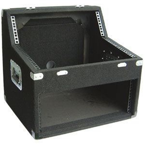 Flight case Power Acoustics - ECO 3-6-4 - 6U + 3U en 19 - 4U en 19 - Noir
