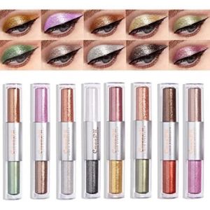 Fard &agrave; Paupi&egrave;res - LECOO - Liquide Paillette - 16 Couleurs - Waterproof - Scintillant