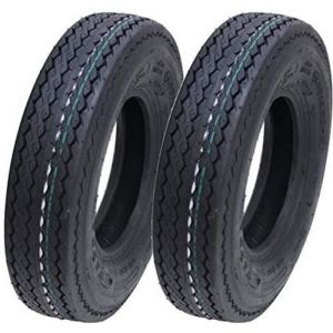Parnells 4.80/4.00-8 6ply Wanda Remorque Pneu 340kg 400x8 Pneu - Set De 2
