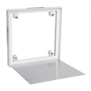 Trappe de visite à carreler Semin - 200 mm x 200 mm - spécial accès sous baignoire - pièces humides et salle de bain