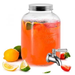 Robinet distributeur de boissons en acier inoxydable poli station fontaine pour distribuer des boissons des jus et du vin12mm
