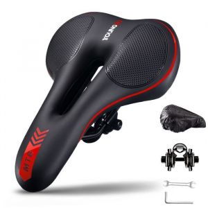 YOUNGDO Selle Velo VTT Confortable, Selle de Vélo Imperméable, Siège de Vélo pour Bicyclette VTT Vélos de Montagne Pliants