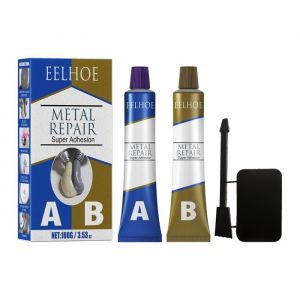 Soudure a Froid MetalSoudure a FroidAB Glue Colle Metal Extra ForteSoudure Magique Colle pour Réparer Divers Défauts de Moulage