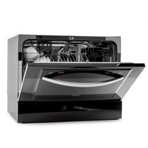 Lave-vaisselle - KLARSTEIN - Havasia UV 6 - 1380 W - 6 couverts - Panneau tactile - Noir