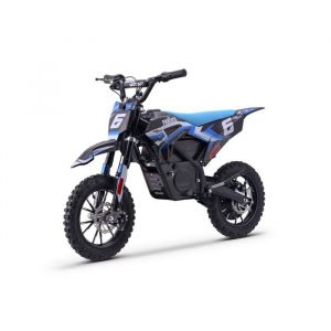 Moto &eacute;lectrique tout-terrain pour enfants Beneo Motors Panther Bleue &ndash; 550W