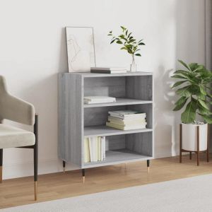 Meuble Buffet Salon 57x35x70 cm Buffet Cuisine Rangement Meubles de Salon Buffet Salle a Manger Meuble Bas Sonoma Gris