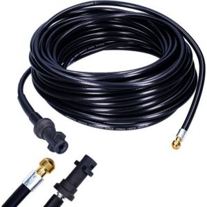 20mTuyau de nettoyage d&eacute;gouts Sillar pour Karcher K2 K3 K4 K5 K6 K5 20 m 155 bar