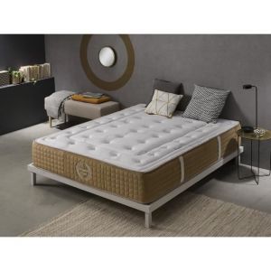SIMPUR RELAX - Matelas 200x200 - Bliss Confort - Épaisseur 30 cm - Ergonomique - Soutien semi-ferme à ferm