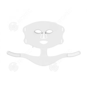 INN Masque facial LED sans fil 7 couleurs luminoth&eacute;rapie traitement du visage et du cou Solarium Visage Lampe Collagene